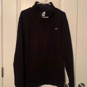 Black Lacoste Pullover XL
